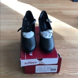 So Danca ballroom dance theater character shoes